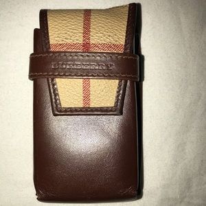Authentic Burberry Phone Holder Case